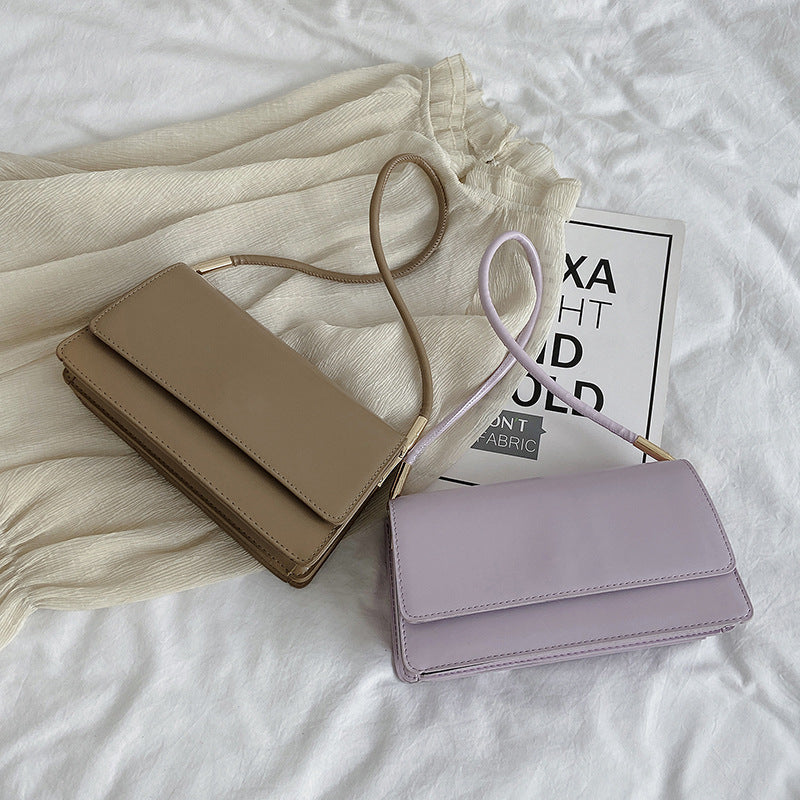 2021 Retro Double-Layer Stylish Shoulder Bag