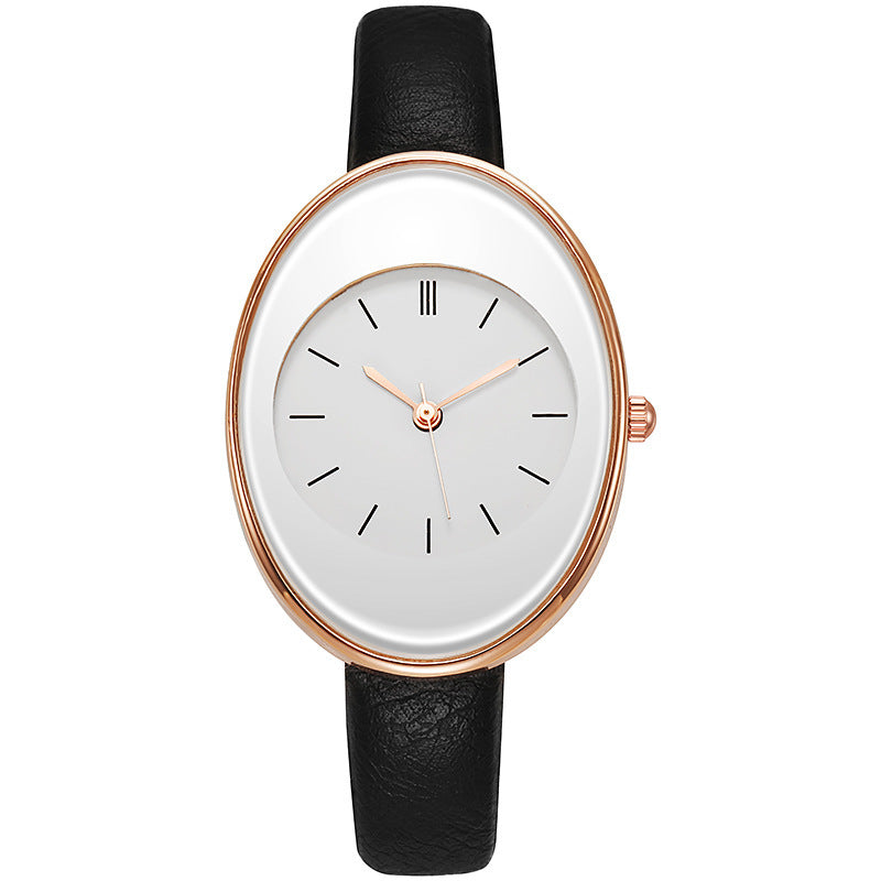 2022 Women's Fashion Minimalist Quartz Watch with Leather Band