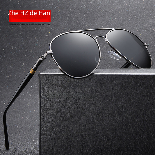 Classic Polarized Gray Sunglasses UV Protection 209