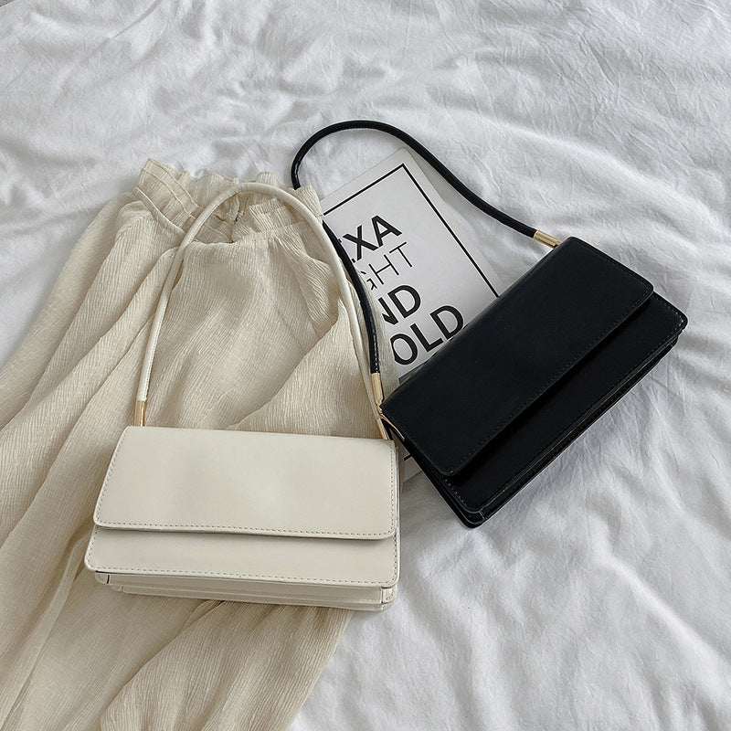 2021 Retro Double-Layer Stylish Shoulder Bag