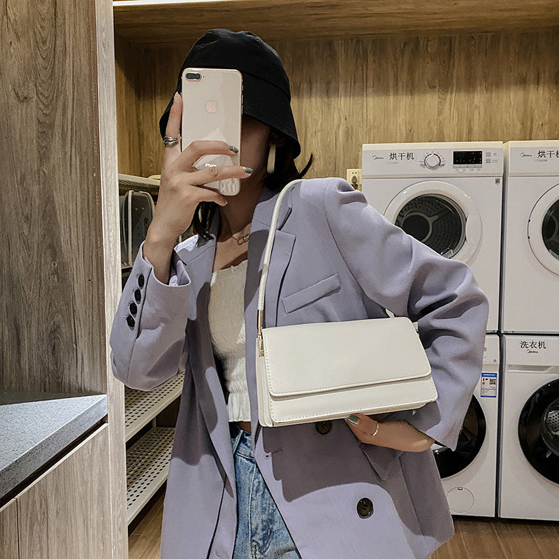 2021 Retro Double-Layer Stylish Shoulder Bag